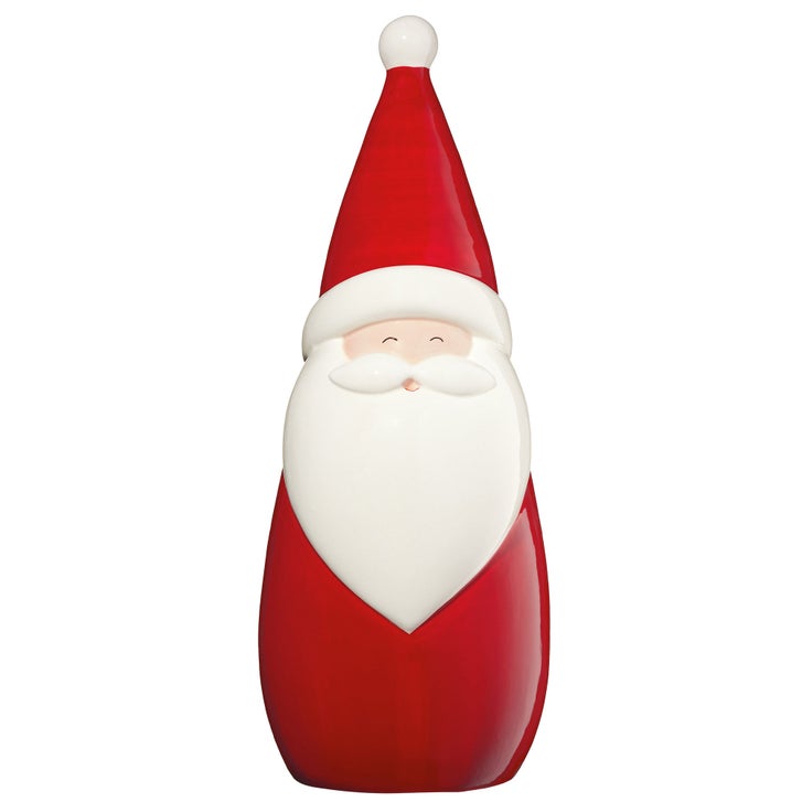 Kirkland Santa's Visit クリスマス磁器製装飾品 Ceramic Santa, 3 Piece Set | Costco