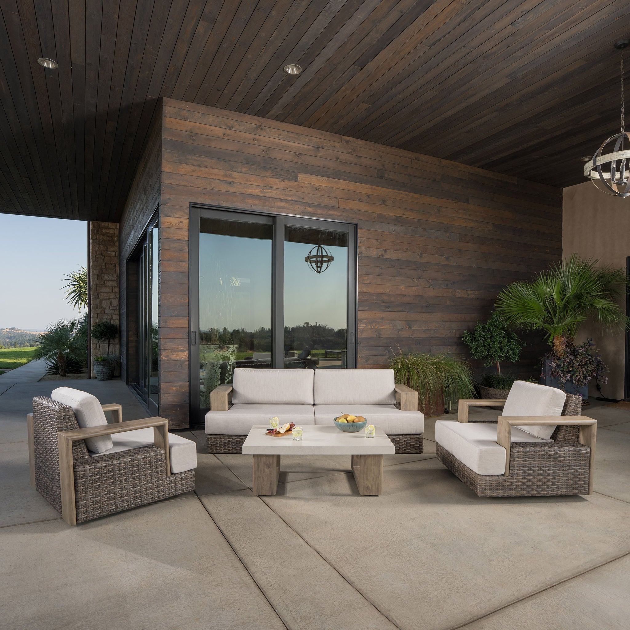 SunVilla Theo 4-piece Outdoor Patio Seating Set | Costco
