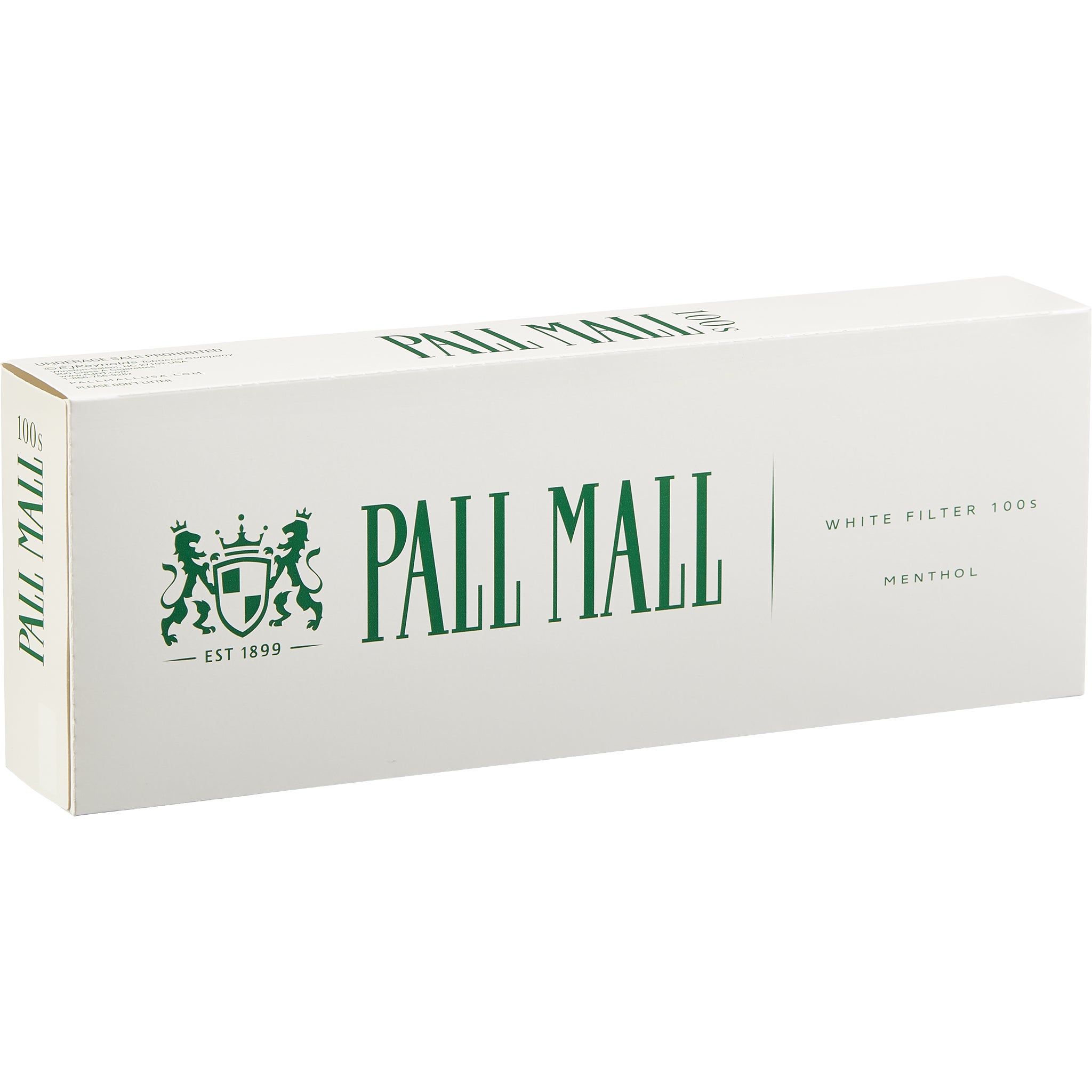 PALL MALL WHITE FILTER 100