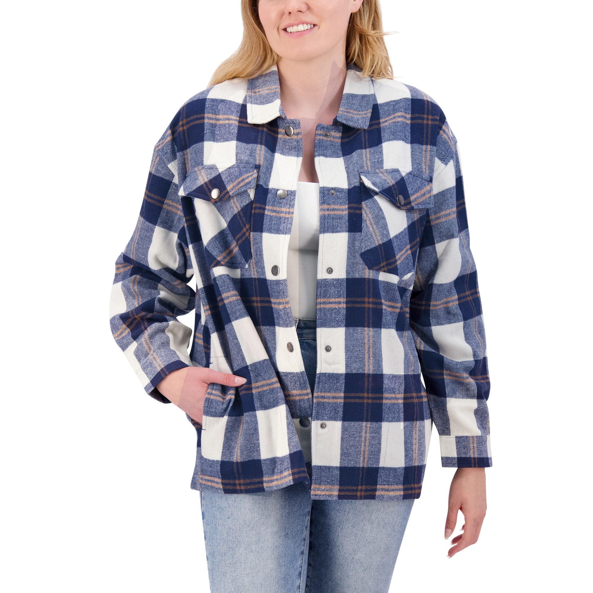 HFX Ladies' Shirt Jacket | Costco