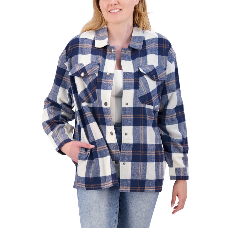 HFX Ladies' Shirt Jacket | Costco