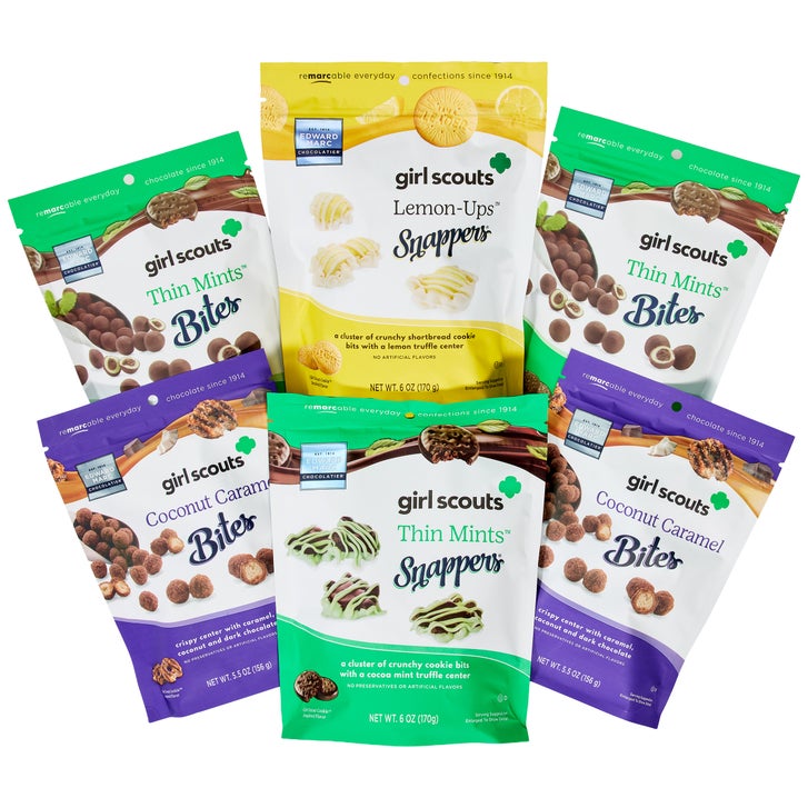 Edward Marc Chocolatier GIRL SCOUTS Themed Gift Box, 35 oz. Total