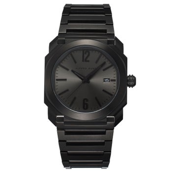 Alfred Sung Black Dial Men's Watch
