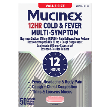 Mucinex 12 HR Cold & Fever