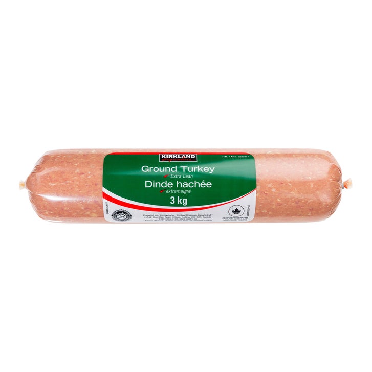 Kirkland Signature Extra Lean Ground Turkey, 3 kg | Costco