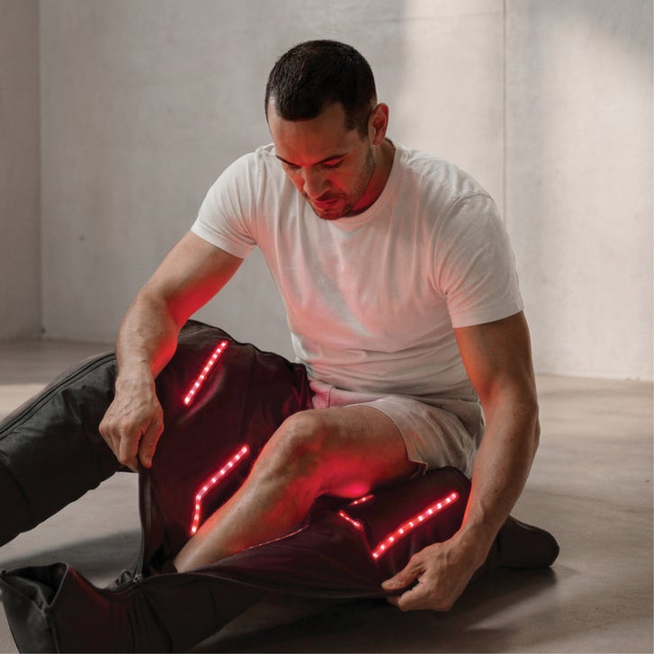 Homedics Cordless Compression Boots with Red Light | Costco