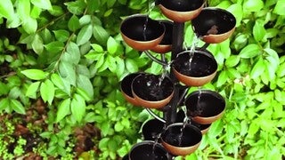 65” Bloomington Cascading Cup Fountain | Costco