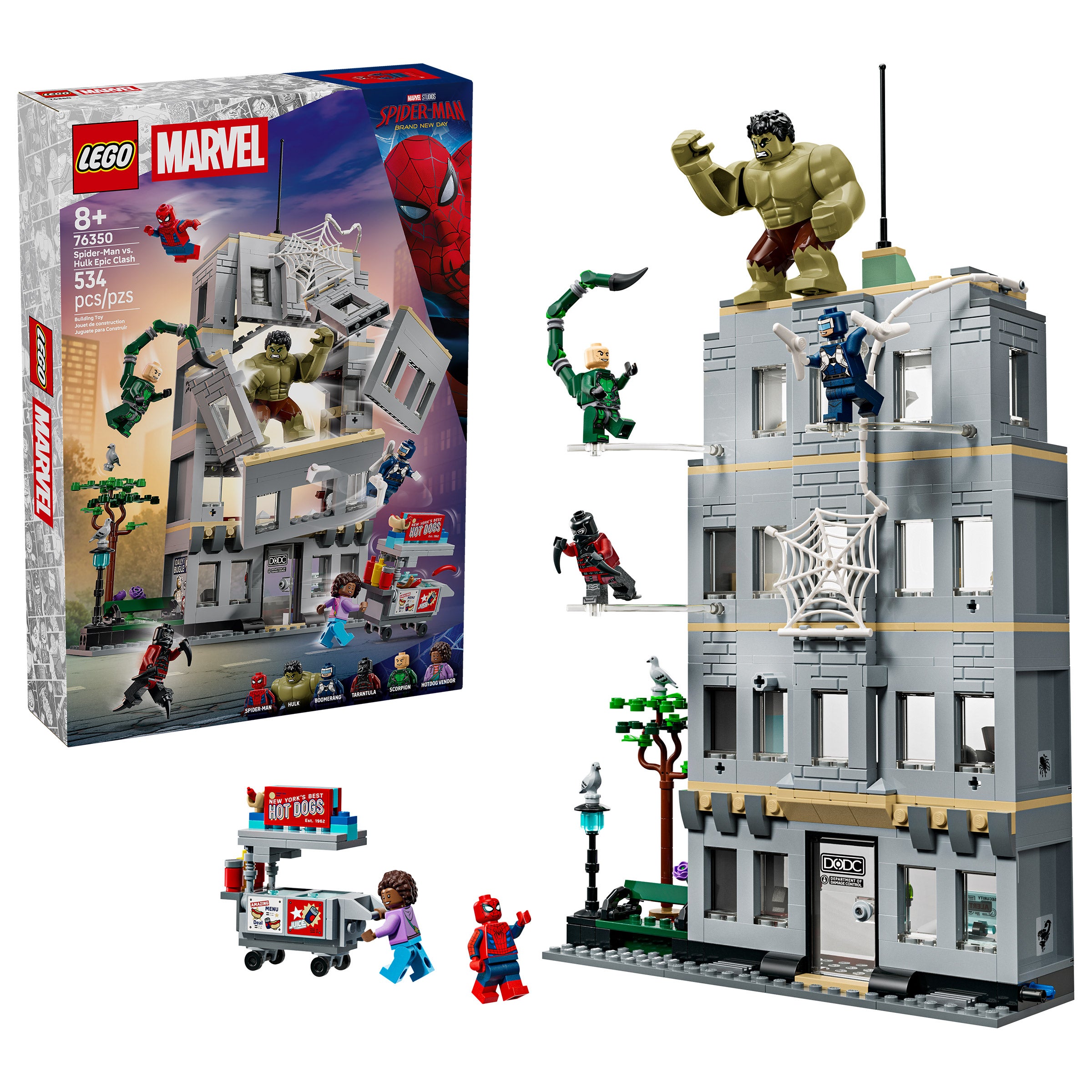 LEGO Marvel Spider-Man vs. Hulk Epic Clash 76350 | Costco