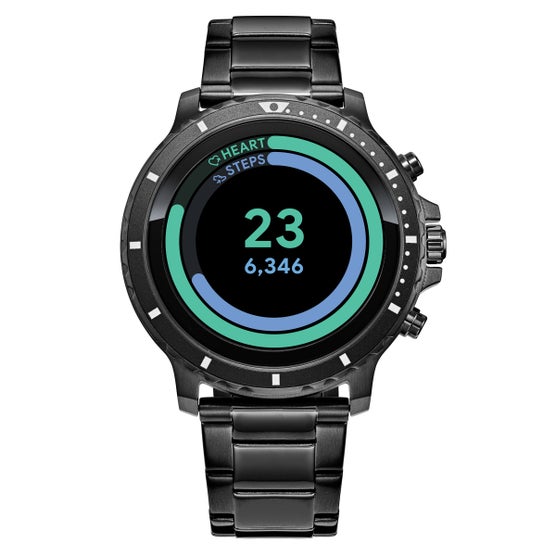 Citizen CZ Smartwatch 46MM Grey IP Stainless Steel watch, Powered