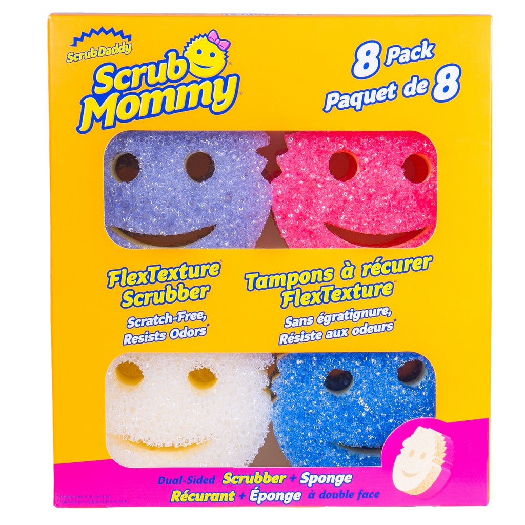 Scrub Mommy Sponges, Colors Variety, 8-count | Costco