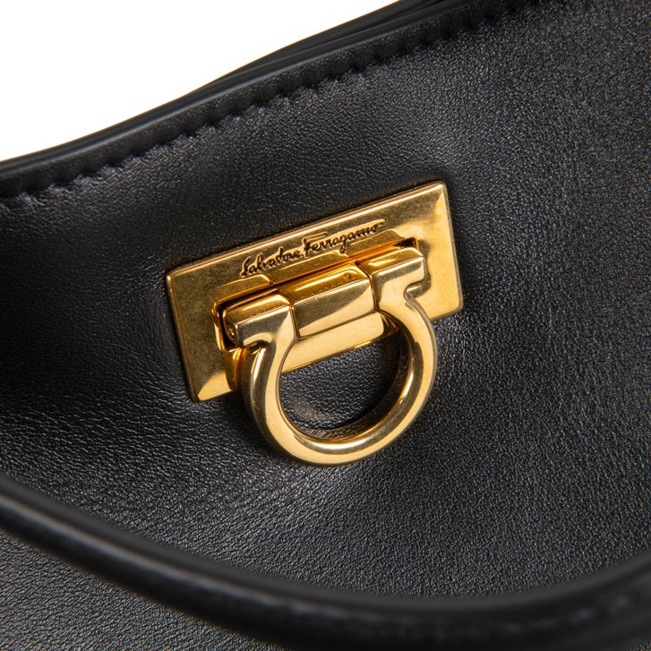 Ferragamo Trifolio Tote Bag, Black | Costco