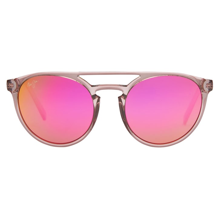 Maui Jim Ah Dang P781-12C Transparent Pink Sunrise Polarized