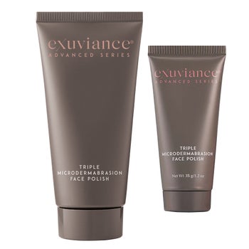 Exuviance Triple Microdermabrasion Face Polish Treatment Set, 3.8