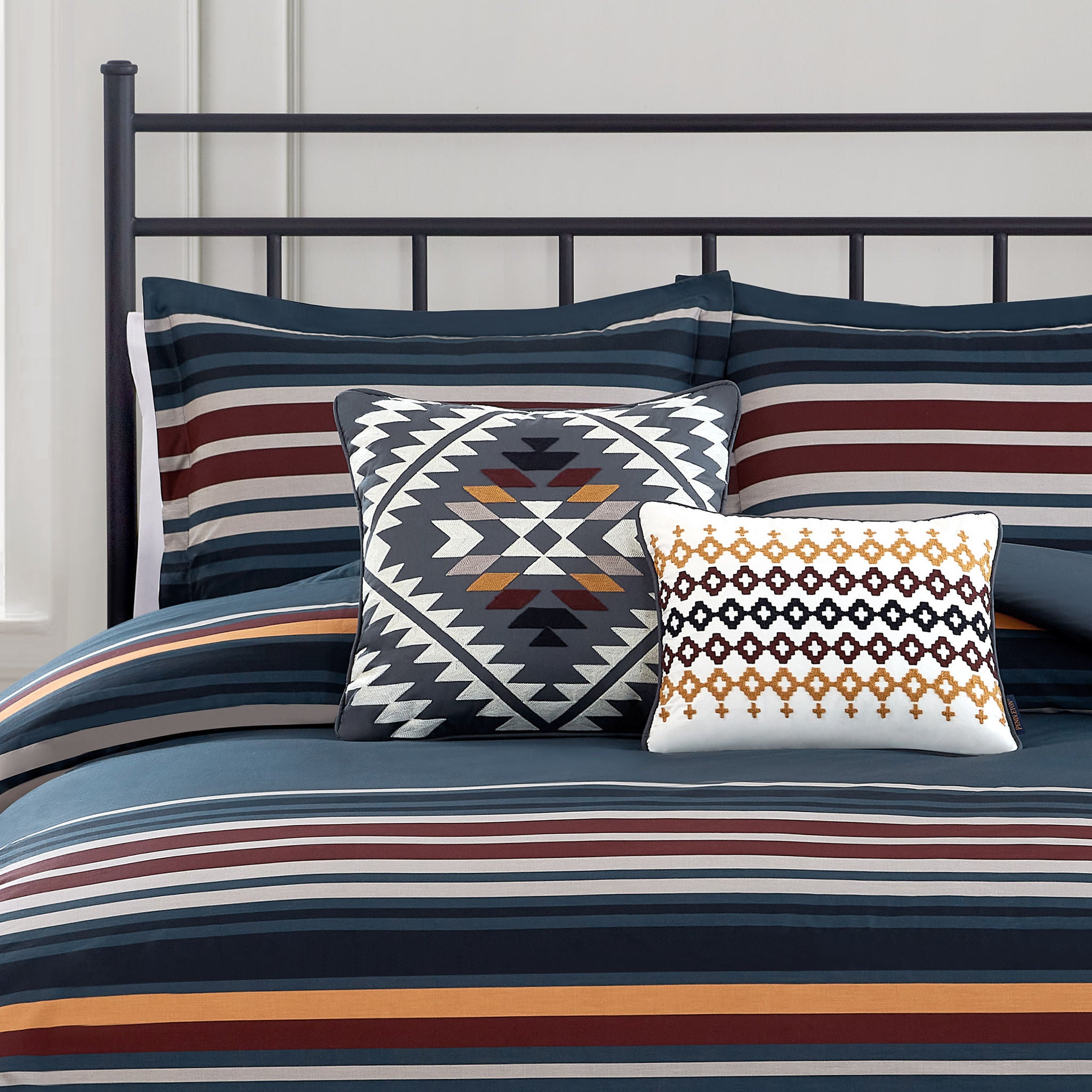 Pendleton Lake Stripe 5-piece Comforter Set | Costco