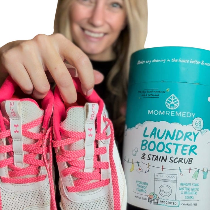 MomRemedy Sulfate Free Laundry Sheets Plus Laundry Boost and Stain