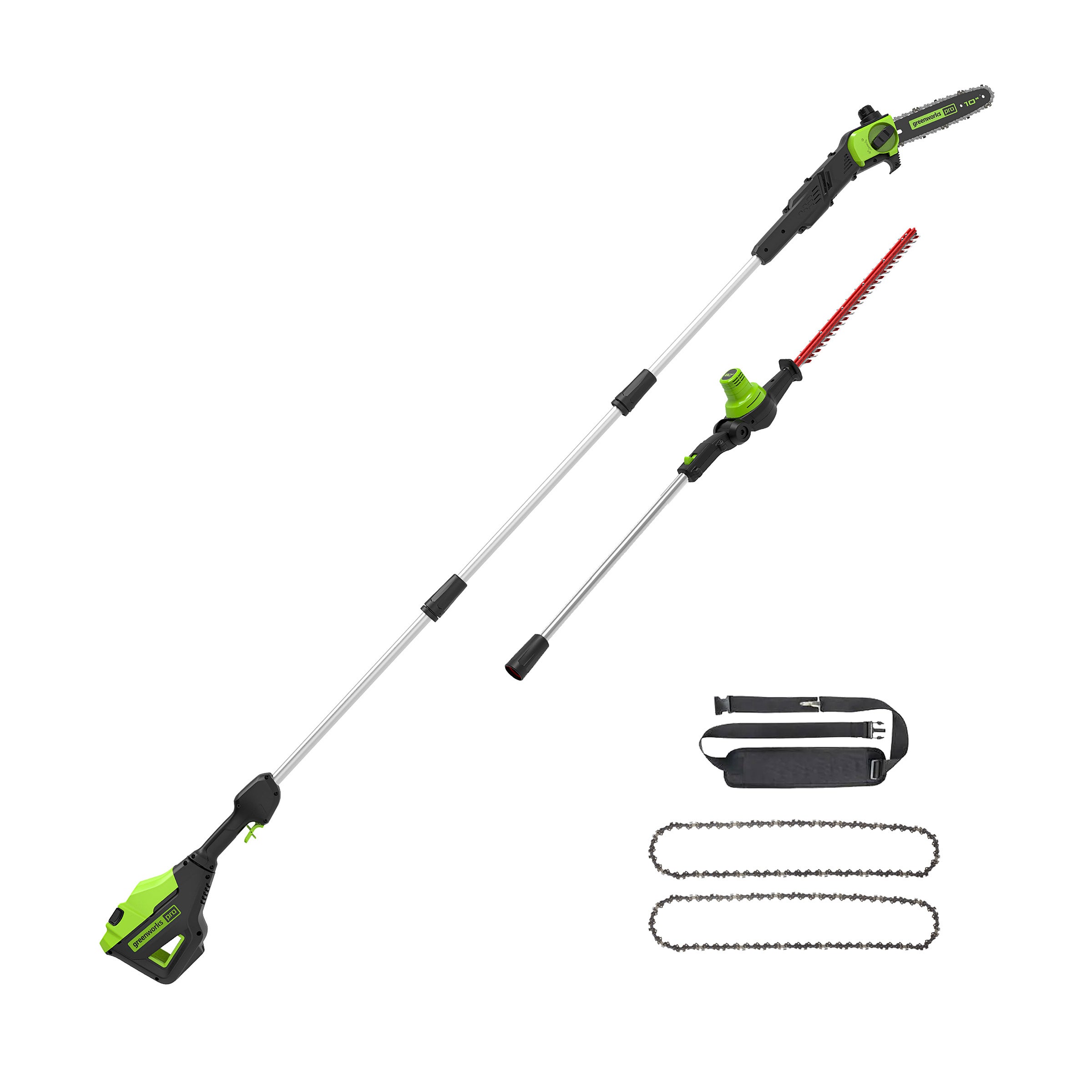 Greenworks 80V Gen 2 Polesaw/Pole Hedge Combo Kit, Tool Only