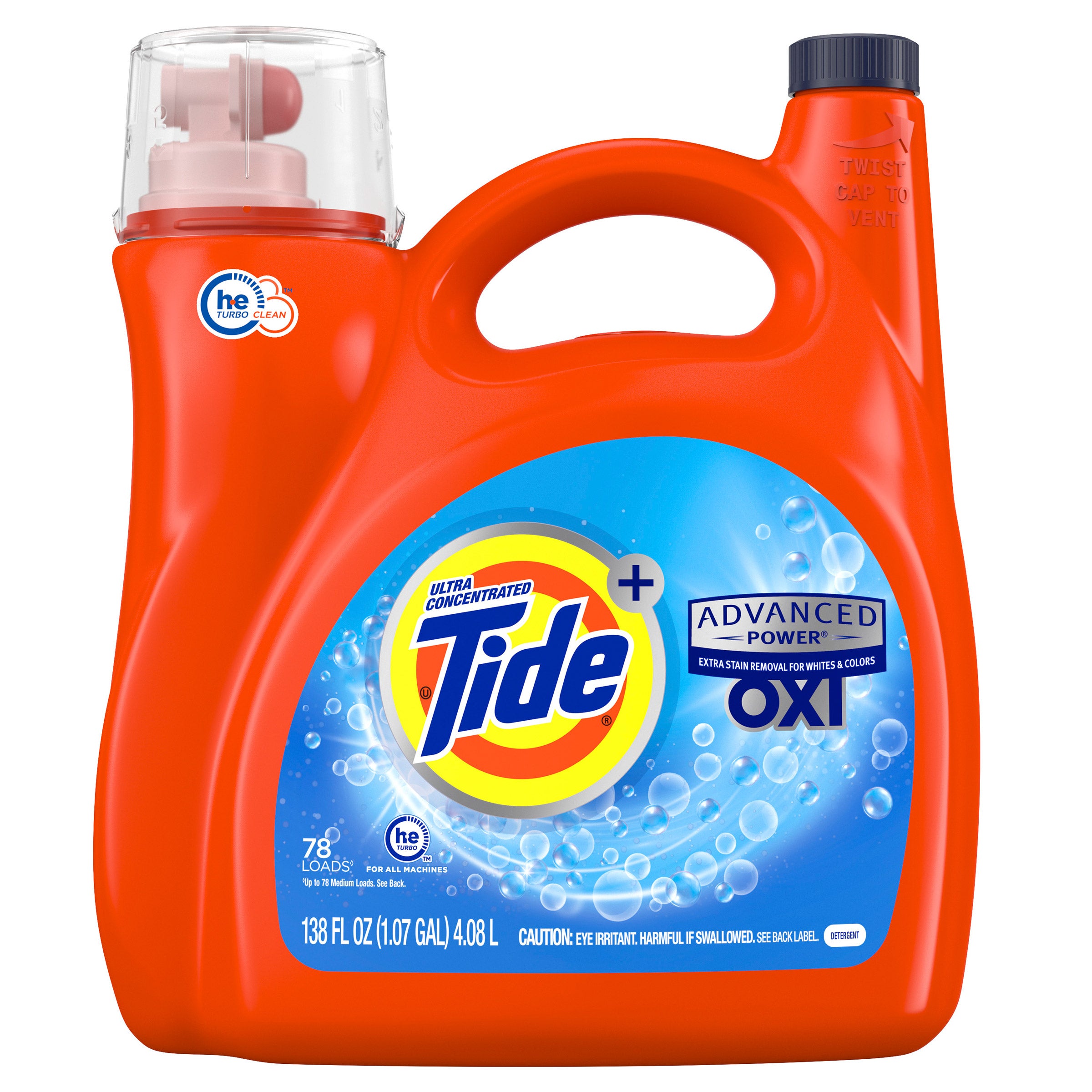 Tide + OXI Advanced Power Laundry Detergent