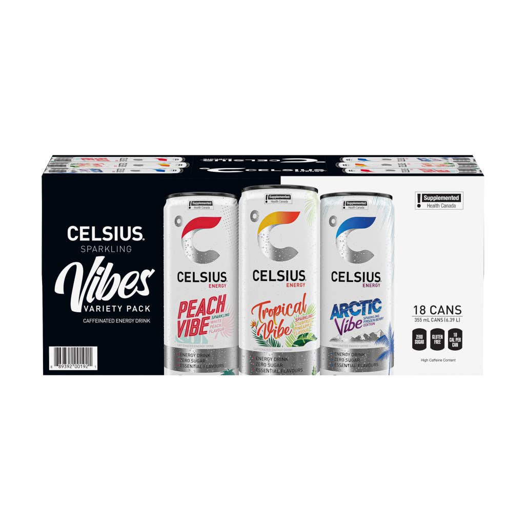 Celsius Vibes energy drink variety pack