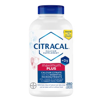 Maximum Plus Calcium Citrate + D3, 280 Caplets