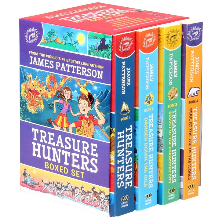 James Patterson Treasure Hunters: 4 Book Boxed Set | Costco
