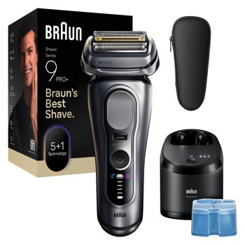 Braun Series 9 PRO+ Men's Electric Razor 9667cc + Clean & Renew