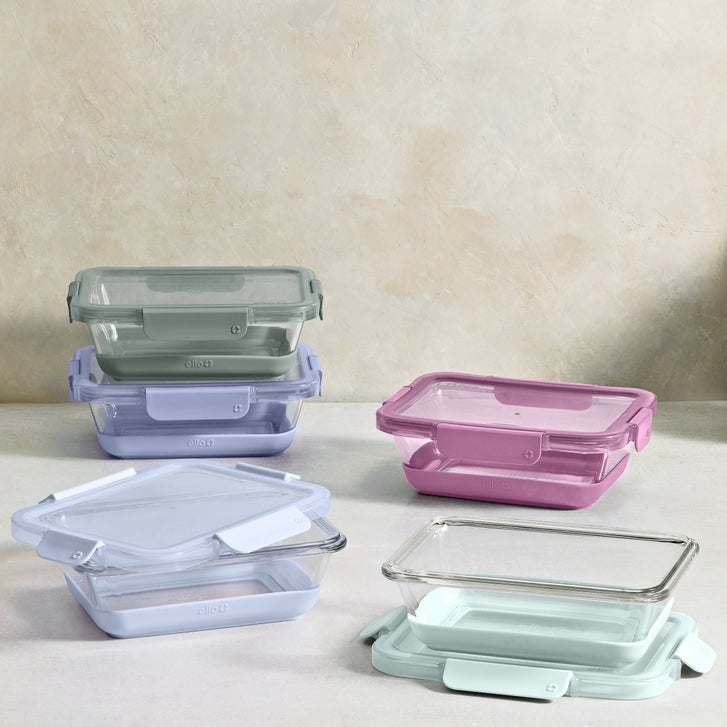 Ello 10-piece Glass Meal Prep Container Set