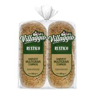 Villaggio Rustico Multigrain Bread 2 x 900 g