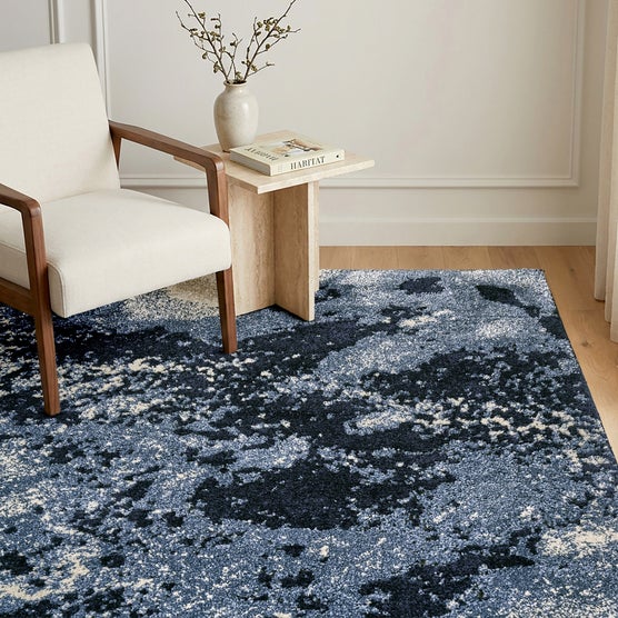 Icon Rug Collection, Sanji Blue | Costco