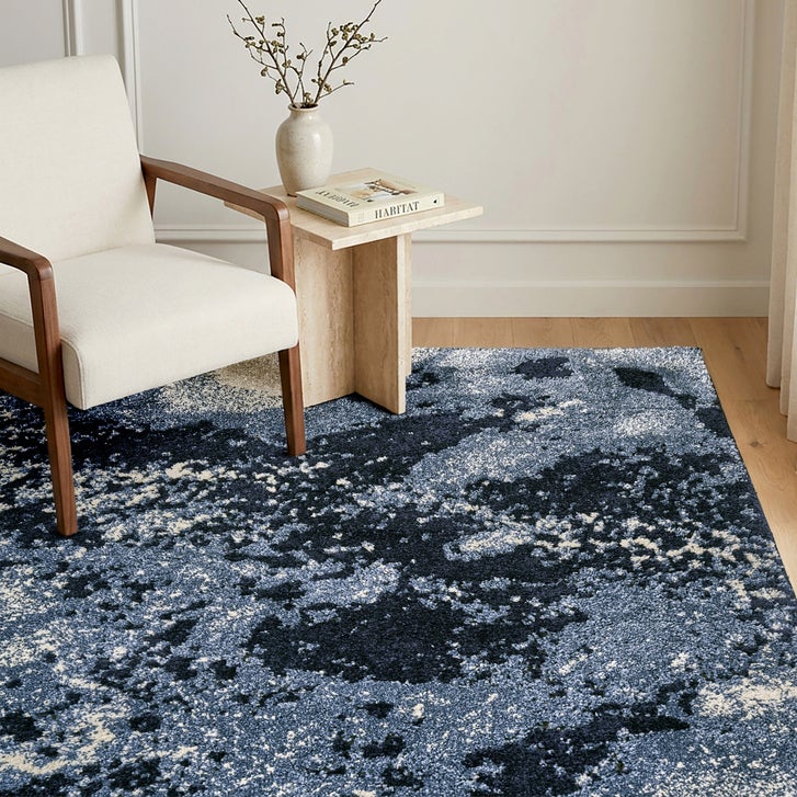 Icon Rug Collection, Sanji Blue | Costco