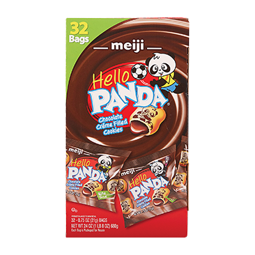 Meiji Hello Panda Chocolate Créme Filled Cookies