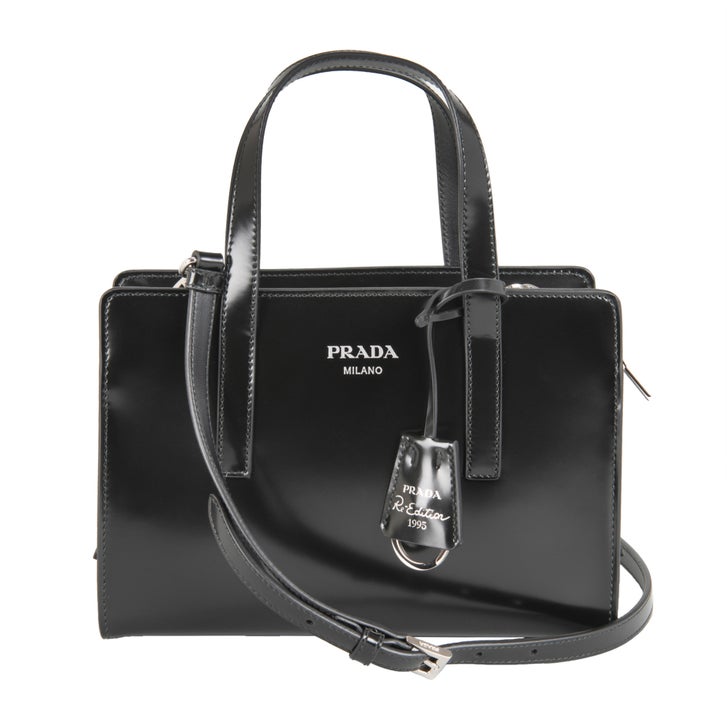Prada Brushed Leather Mini Bag Black | Costco