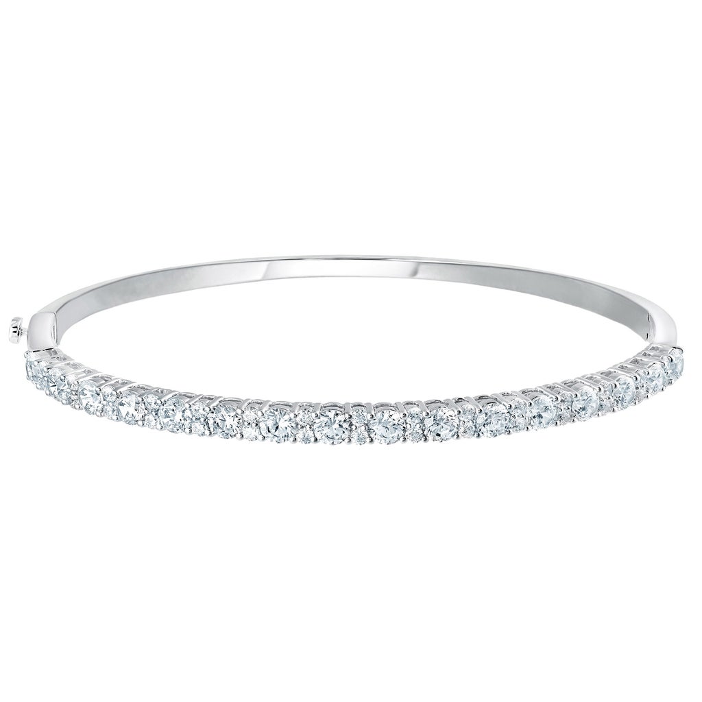 Round Brilliant Diamond Bangle (3.00 ctw) | Costco