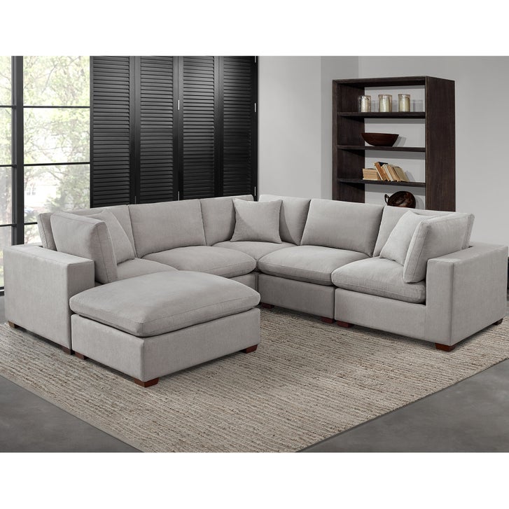 Thomasville Lowell 6-piece Fabric Modular Sectional | Costco
