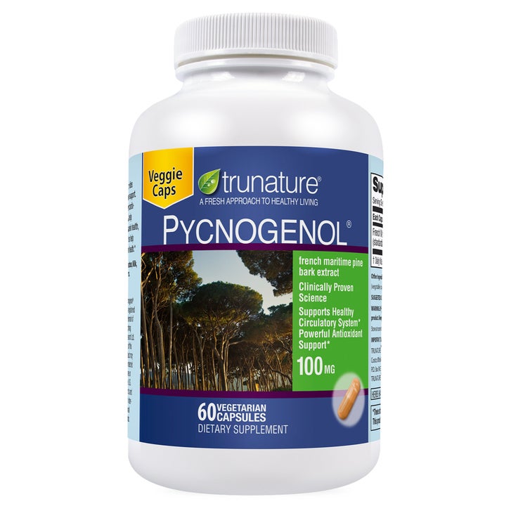 does pycnogenol pine bark extract contain glutathione trunature 100 mg., 60 Vegetarian Capsules improves immunity