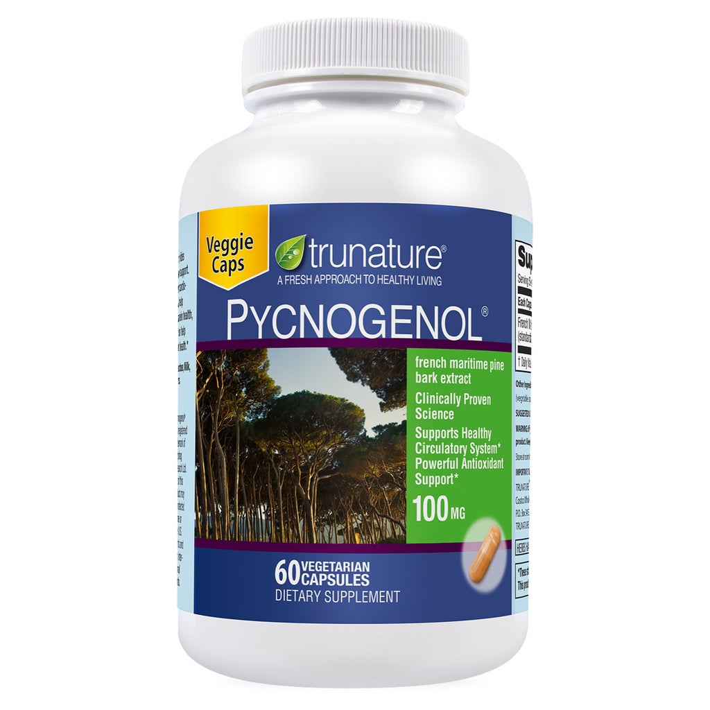 does pycnogenol pine bark extract contain glutathione Simple Truth Pycnogenol Capsules 100mg, 30 ct Pine Bark Extract vs Pycnogenol: