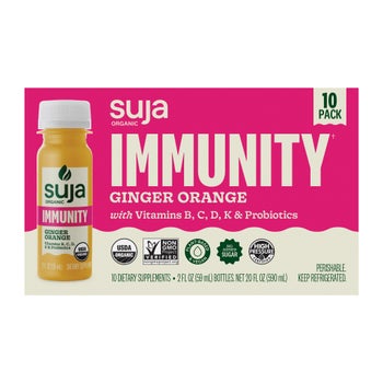 Organic Ginger Orange Immunity Shots, 2 fl oz, 10-count