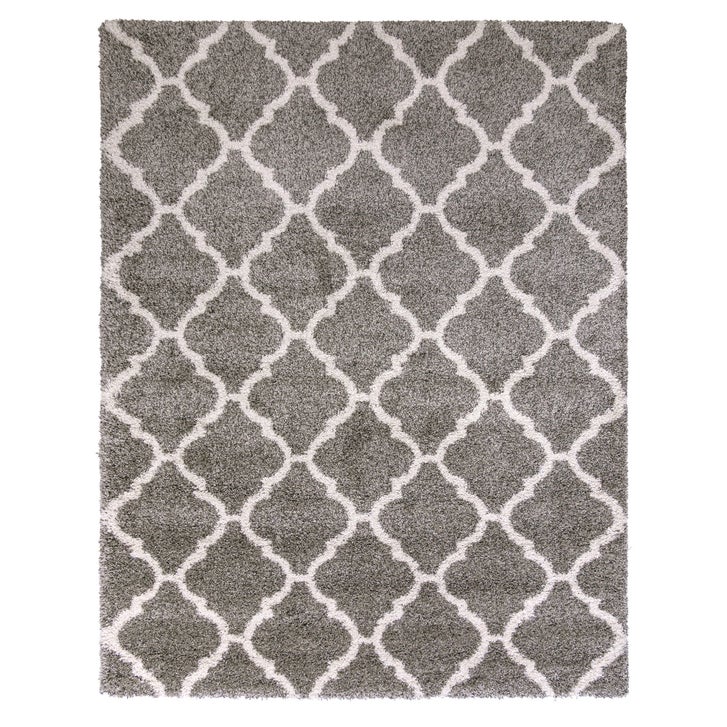 Thomasville Marketplace Luxury Shag Rug Collection, Trellis, 9'5