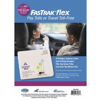 FasTrak Flex Toll Tag, $24.99 | Costco