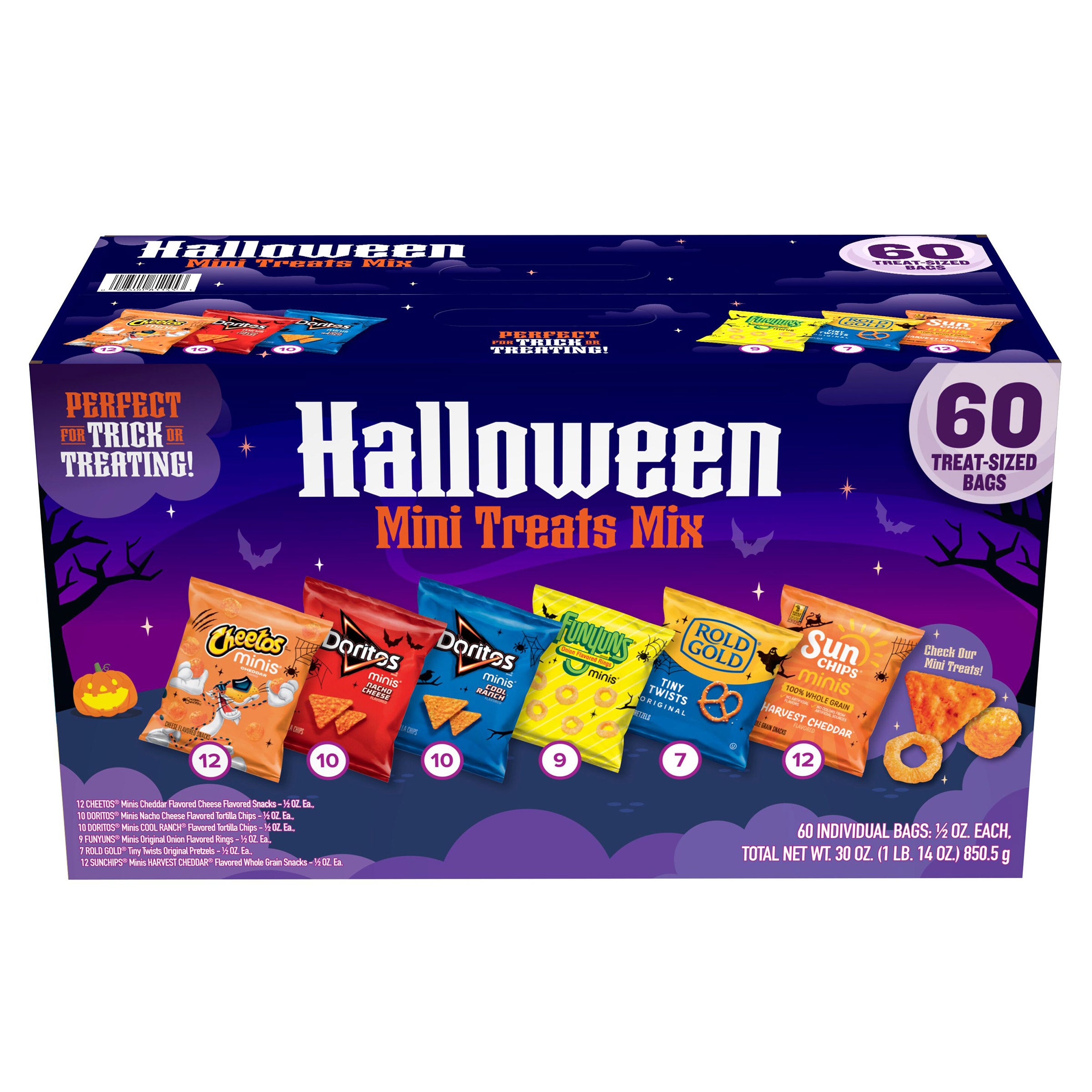 FRITO LAY HALLOWEEN MINIS 60 COUNT