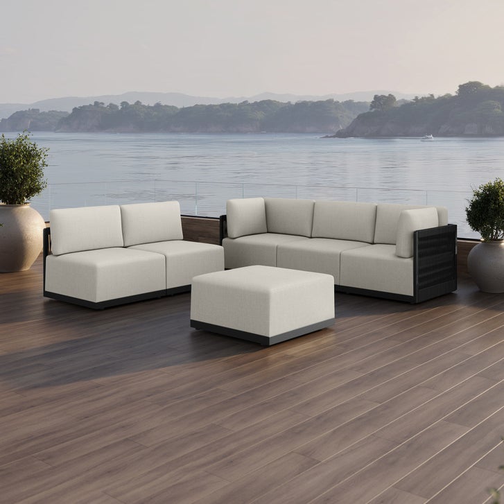 Henredon Annalise 6-piece Outdoor Patio Modular Sectional | Costco