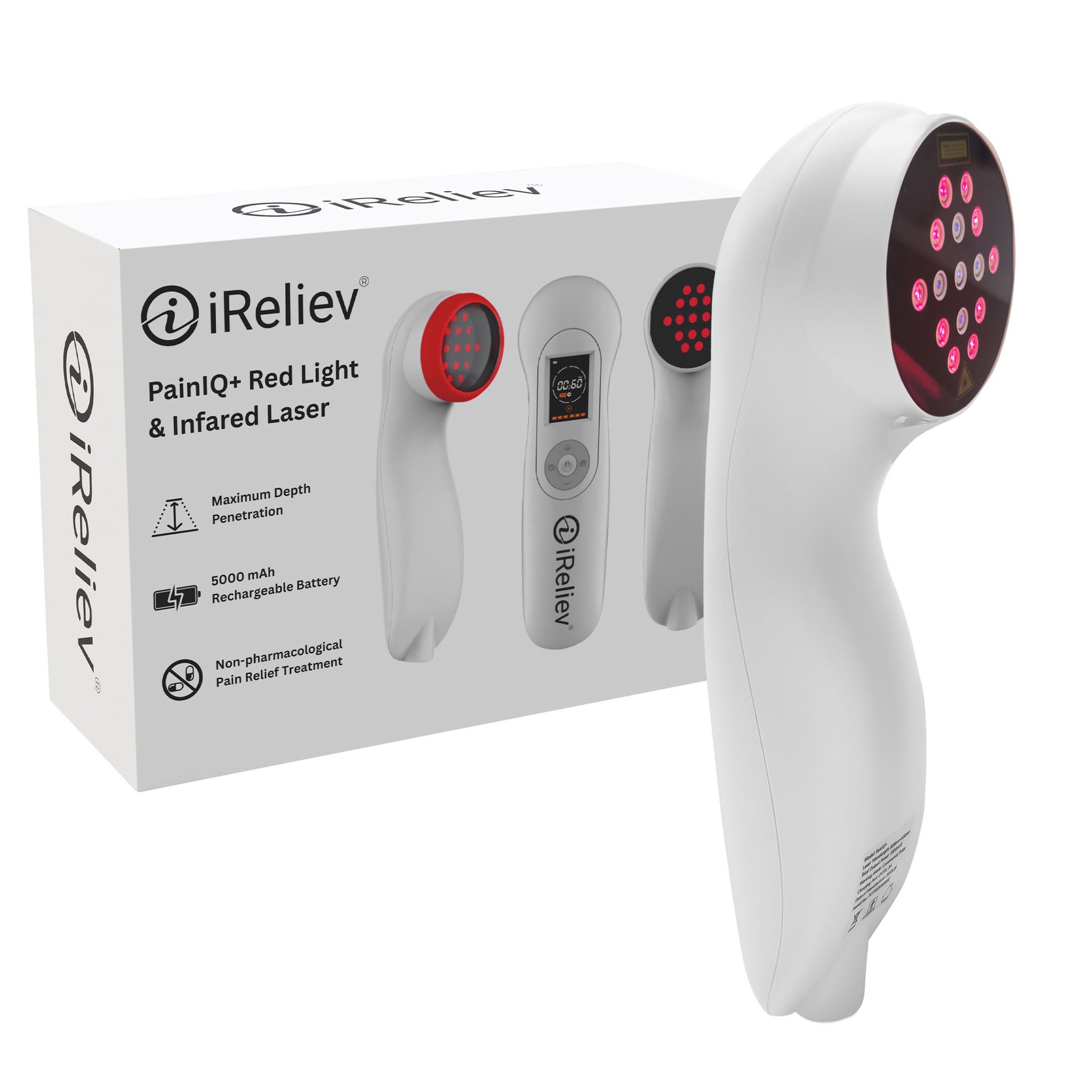 iReliev Red Laser Therapy Device w/ Carrying Case | Costco