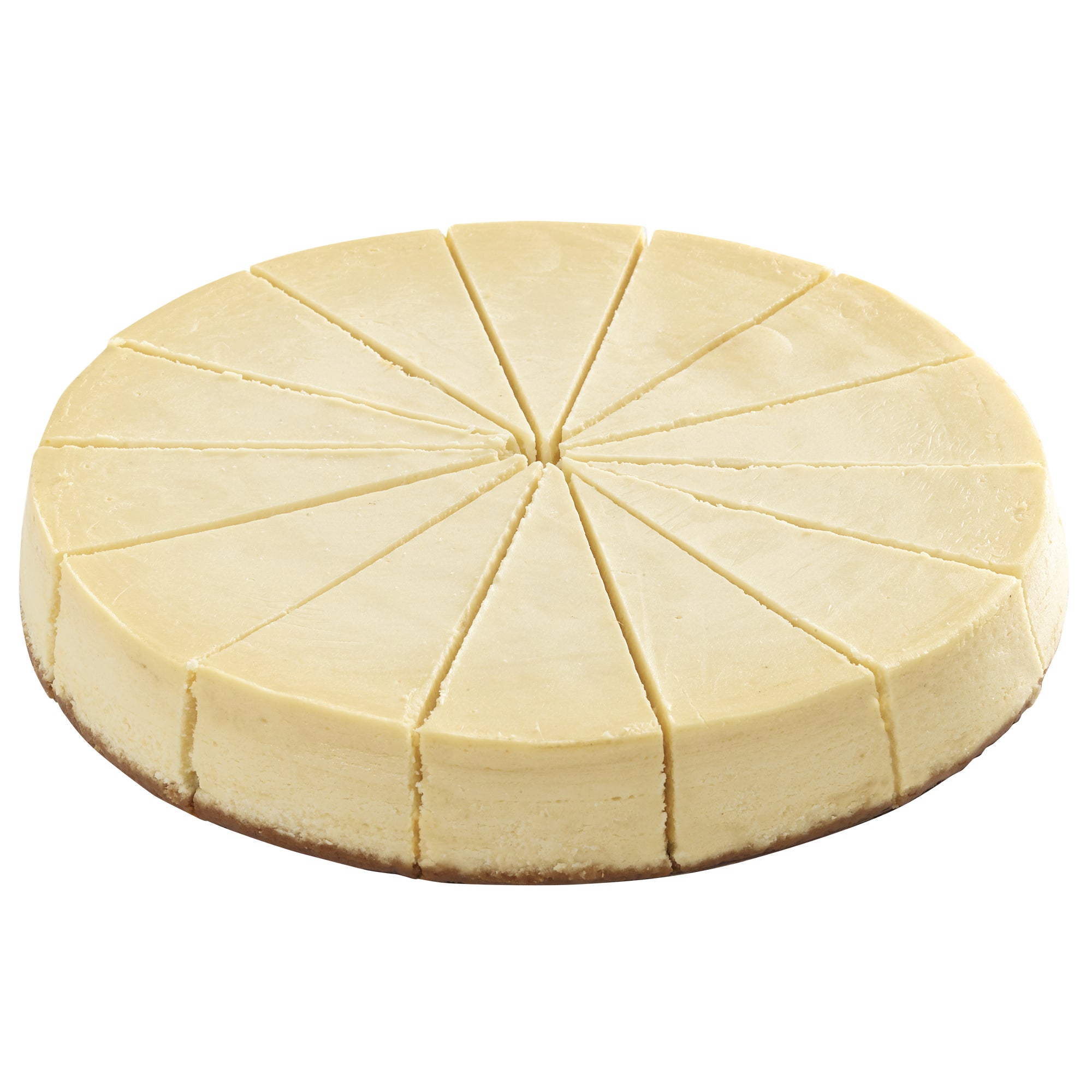 Elite Sweets Frozen 10-in Pre-sliced Plain Cheesecake, 4 × 14