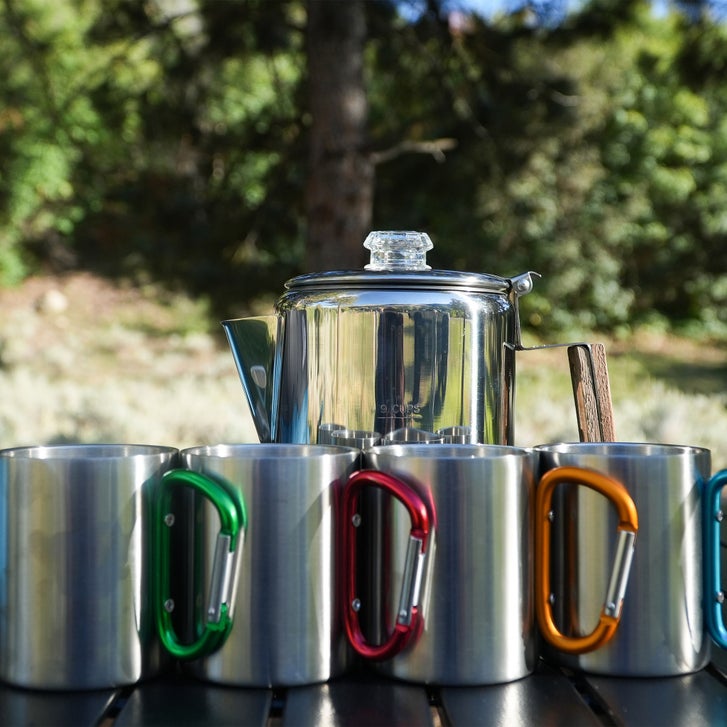 Alpine Mountain Gear 5-piece Stainless Steel Coffee Set | Costco Alpine Mountain Gear 5-piece Stainless Steel Coffee Set | Costco