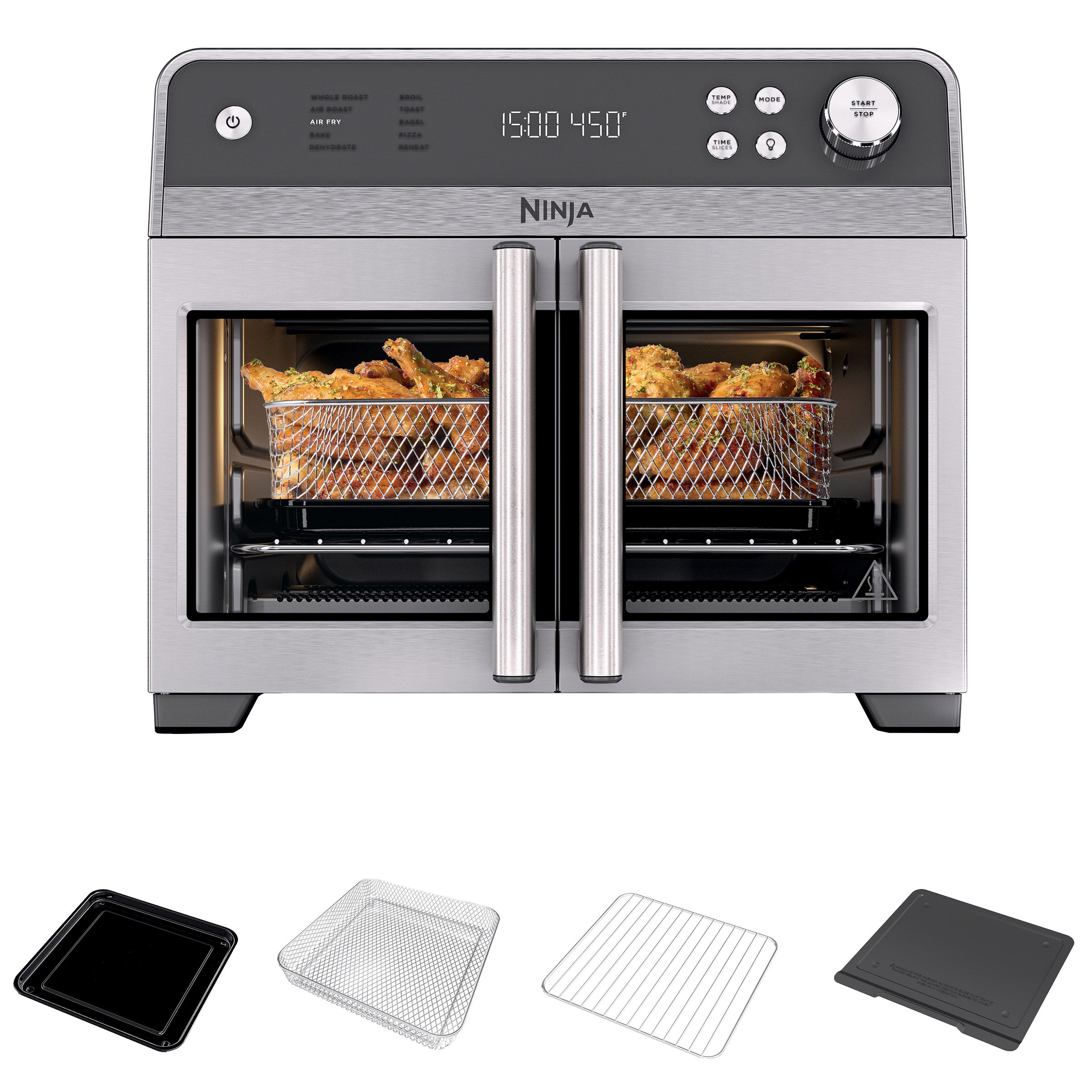 エリノア Ninja French Door Premier 10-in-1 Air Fryer, Convection Oven, and