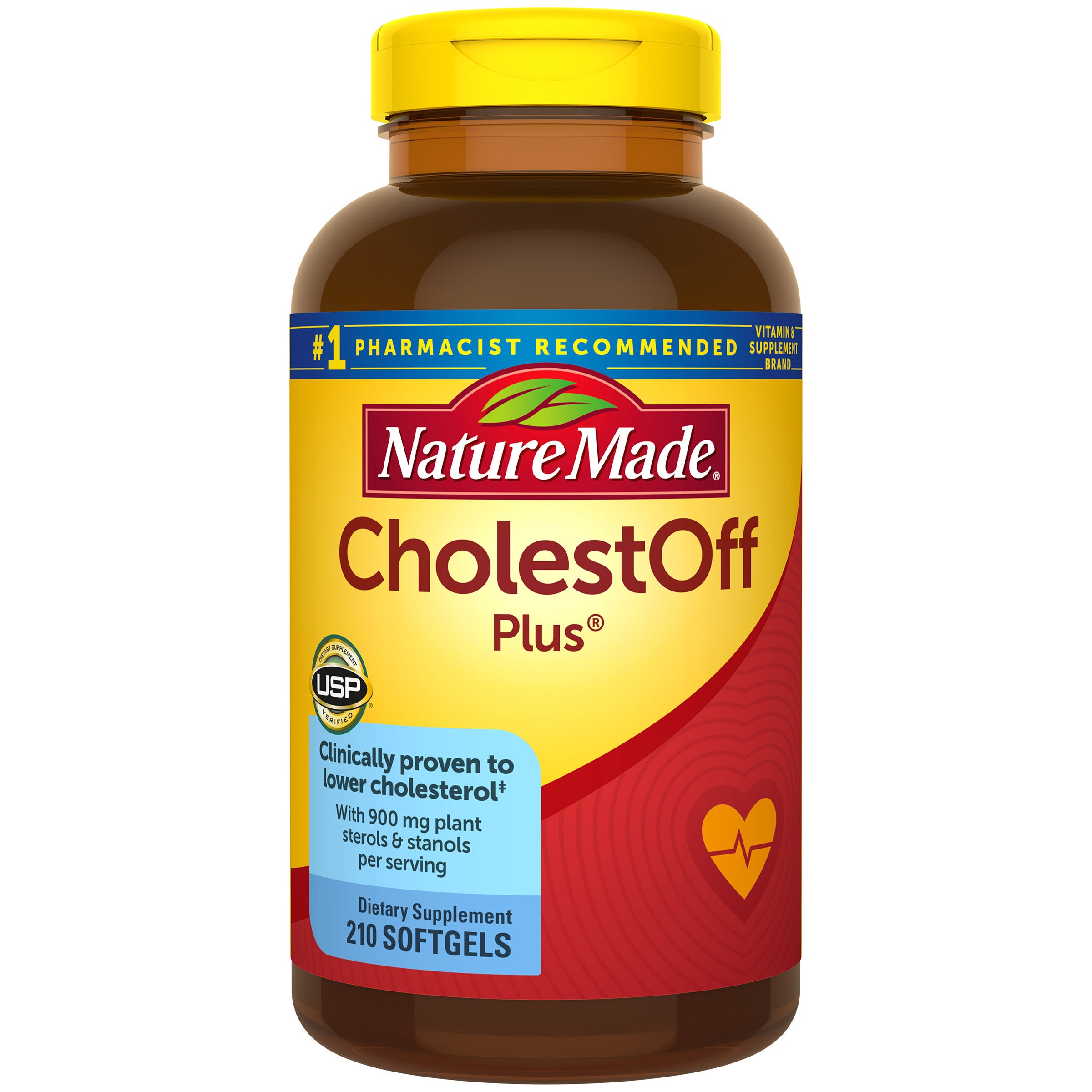 Nature Made CholestOFF Plus, 210 Softgels