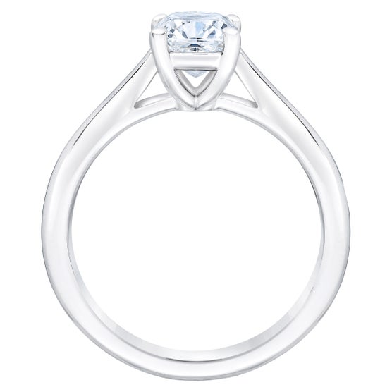 Cushion Cut 1.51 ct VVS2 Clarity, D Color Diamond Platinum Solitaire ...