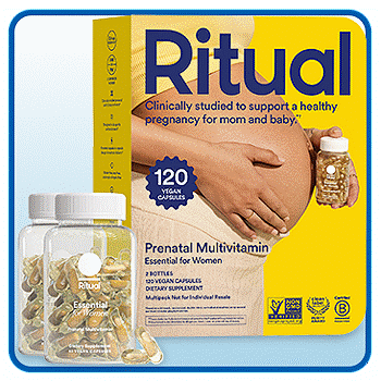 Ritual Prenatal Multivitamin, 120 Capsules