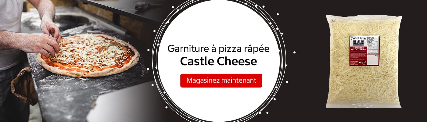 Garniture à pizza râpée Castle Cheese Magasinez Maintenant