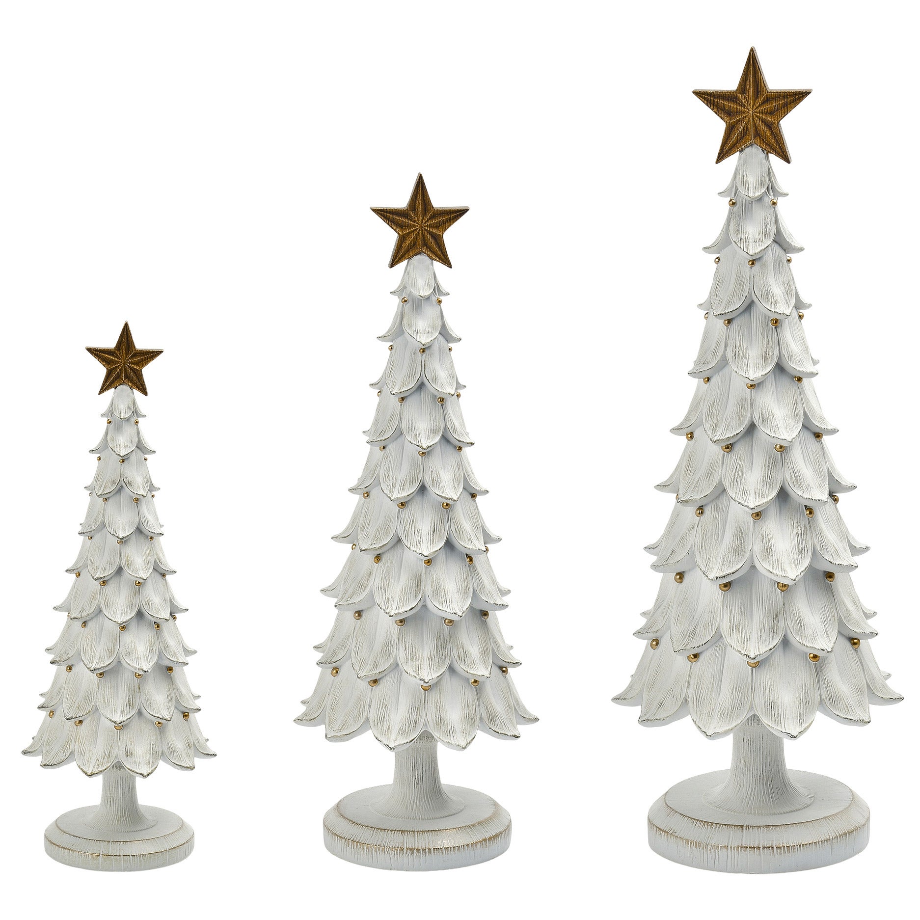 Wood Inspired Holiday Trees, Set of 3 | Costco