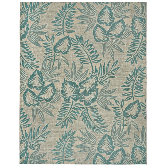 Reyn Spooner Indoor/Outdoor Area Rug, Kameo Oasis, 7’10” x 10’ | Costco